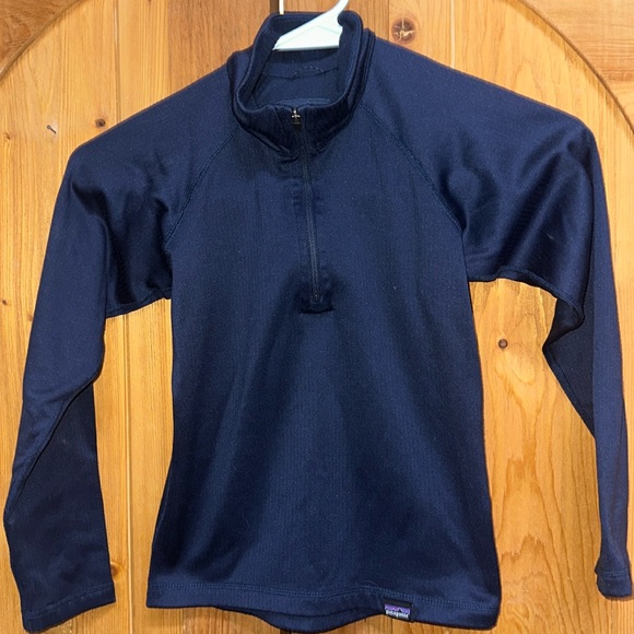 Kids - Patagonia Capilene Quarter Zip Base Layer - Size XS 5-6 - Picture 1 of 5